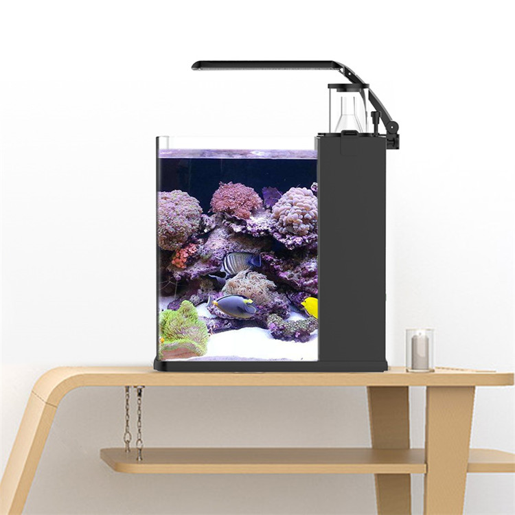 Marine Aquarium Cube - Skynuo Ultra Clear Glass Mini Acuario