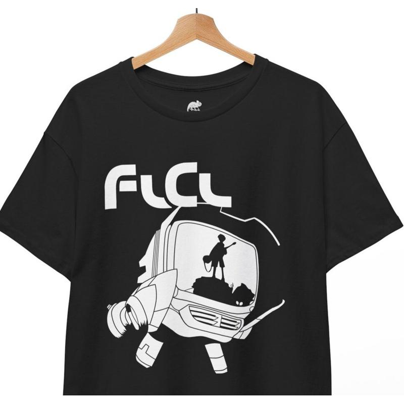 Live Rock - Camiseta Fooly Cooly FLCL, camiseta unisex