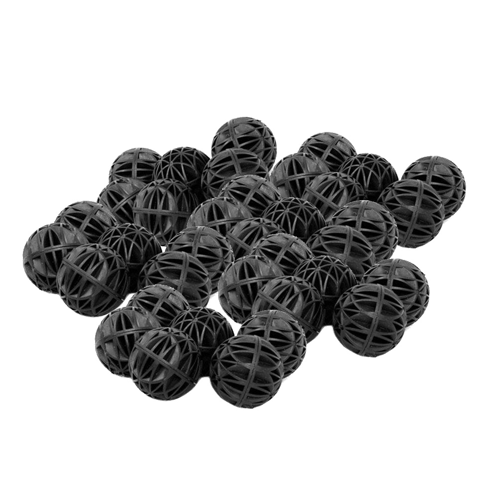 Ocean Aquarium - Bolas biógenas de cuero negro para