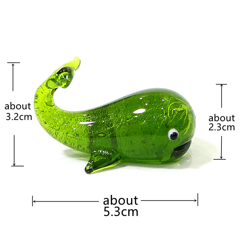 Murano vidrio ballena miniatur - Marine Aquarium reseña y precio