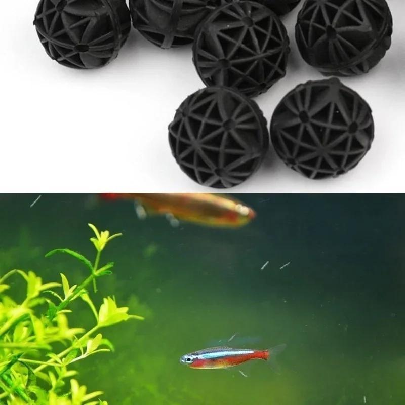 50 Piezas de Bolas de Filtro B - Marine Fish Tank reseña y precio