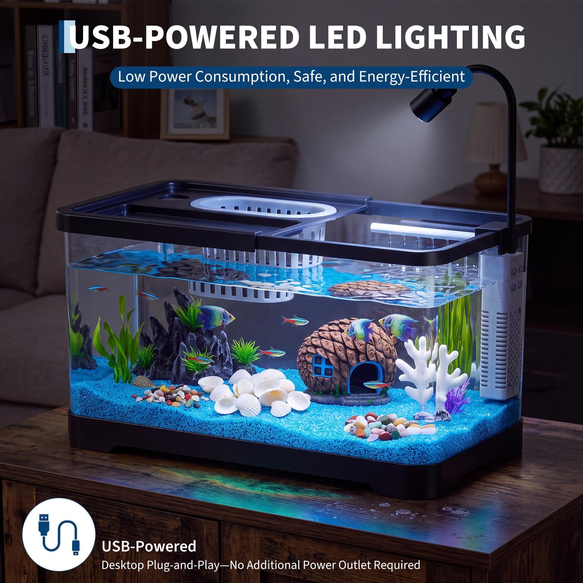Kit de Inicio para Pecera con  - Reef Tank Filter reseña y precio