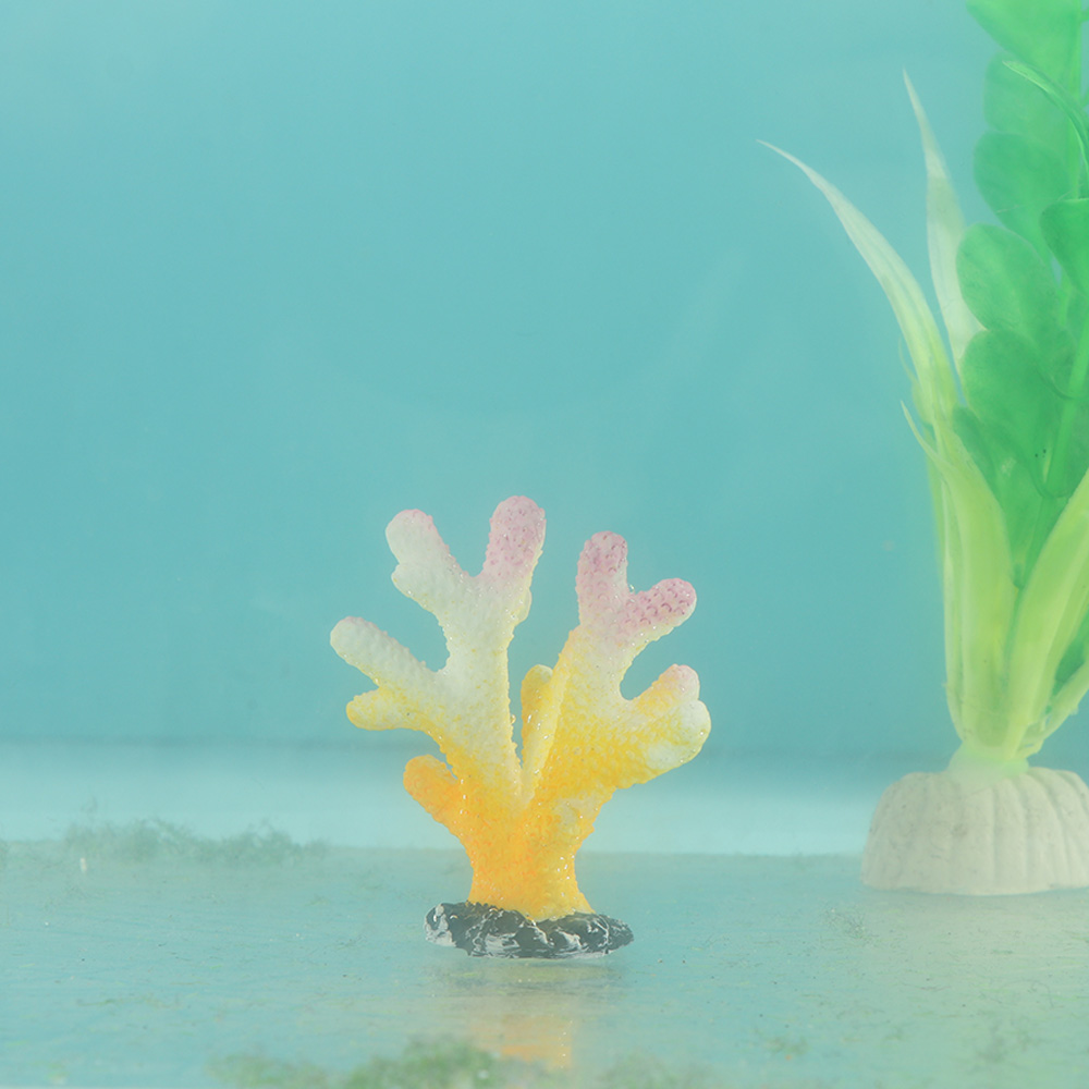 Adornos de pecera de Coral Art - Marine Fish Tank reseña y precio