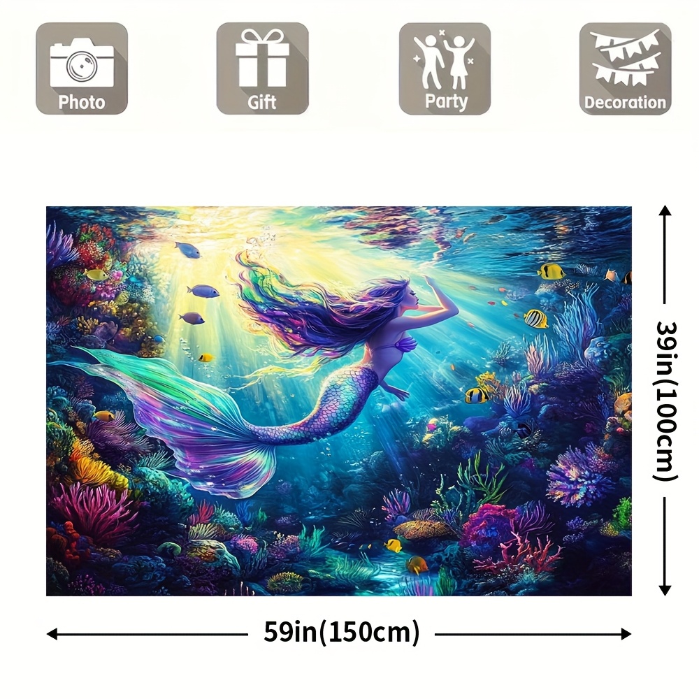 Tapiz de Pared Grande con Dise - Marine Coral reseña y precio
