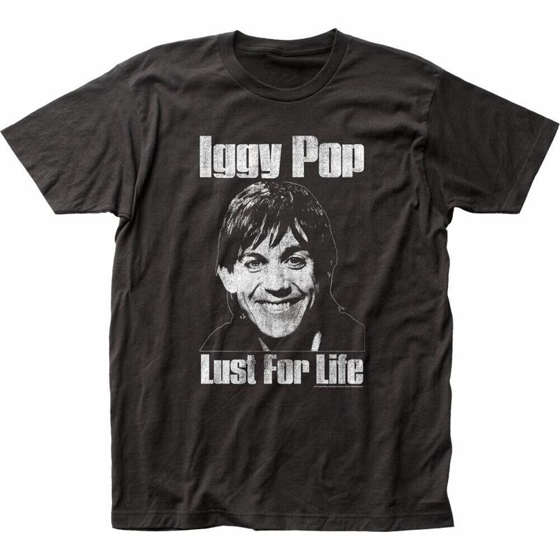 Iggy Pop Lust for Life camiset - Live Rock reseña y precio
