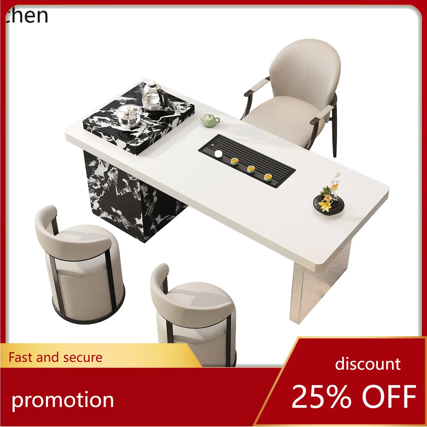 Mesa de té y silla para balcón - Live Rock reseña y precio