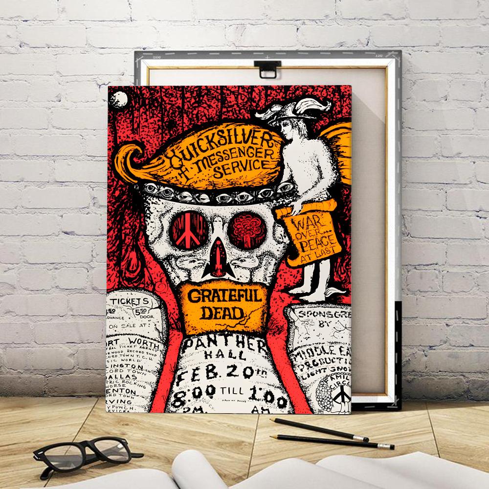 Póster de madera con marco de  - Live Rock reseña y precio