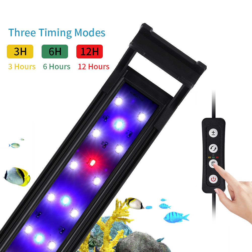 Brillo ajustable de la luz del - Reef Lighting reseña y precio