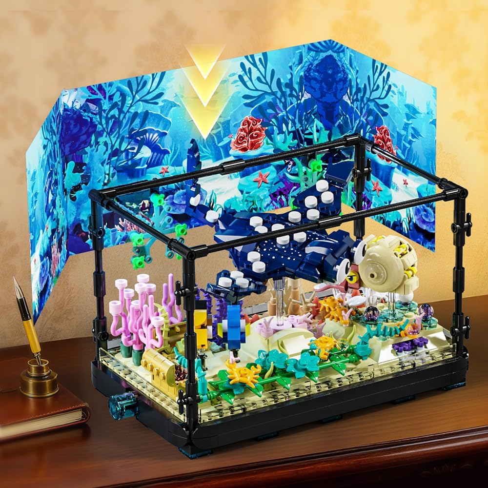 Set de Construcción de Acuario - Marine Aquarium Cube reseña y precio