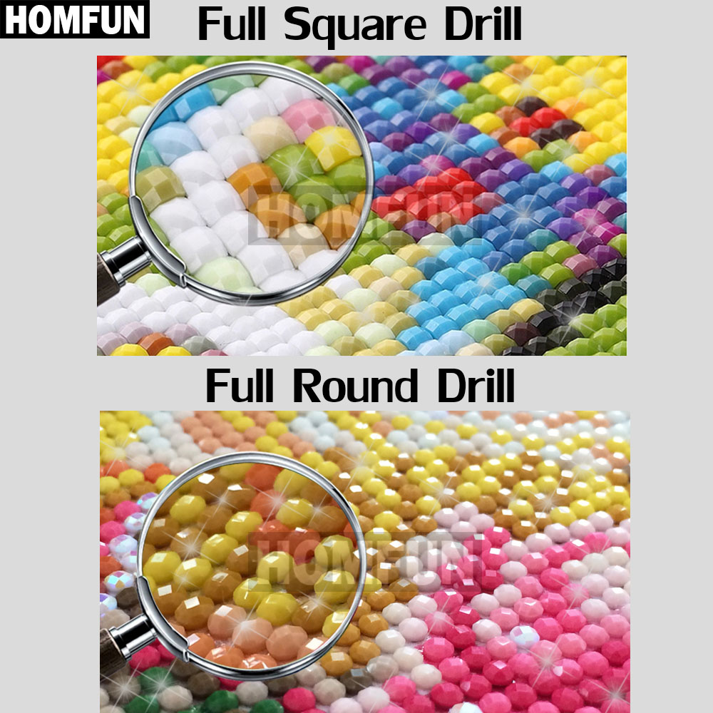 HOMFUN-pintura de diamante red - Marine Coral reseña y precio
