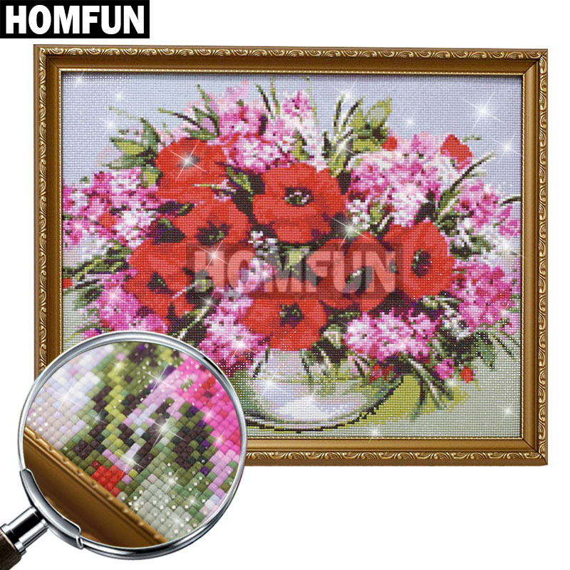 HOMFUN-pintura de diamante red - Marine Coral reseña y precio
