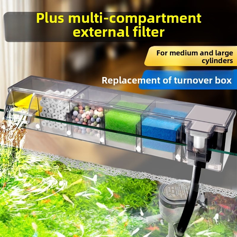 Filtro Bioquímico Multicámara  - Reef Tank Filter reseña y precio
