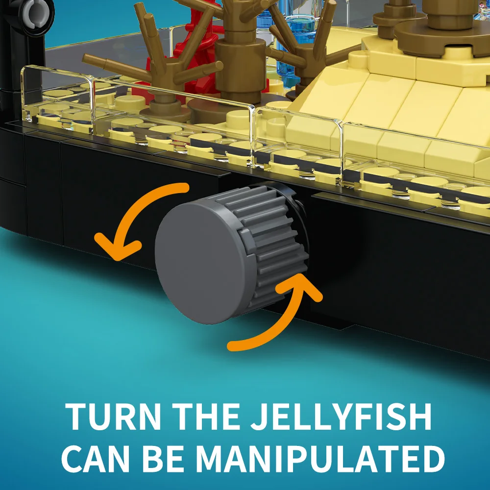 Juego de bloques de construcci - Marine Aquarium Cube reseña y precio