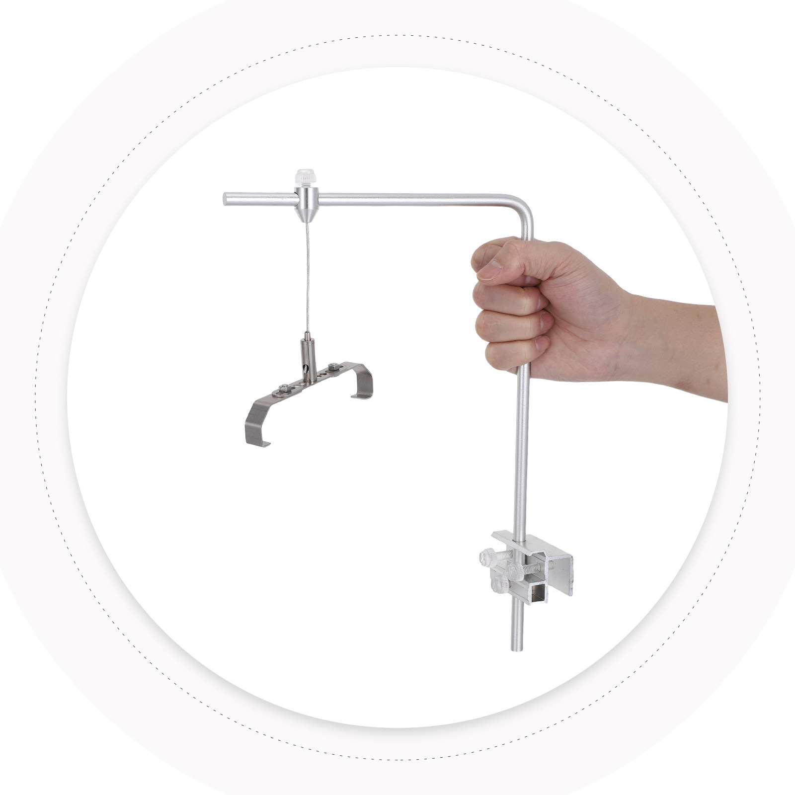 1 par de soportes ajustables p - Aquarium Marine Lights reseña y precio