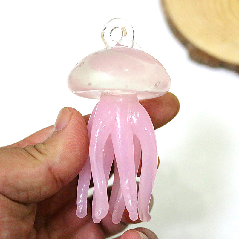 Colgante de vidrio de medusa r - Marine Aquarium reseña y precio