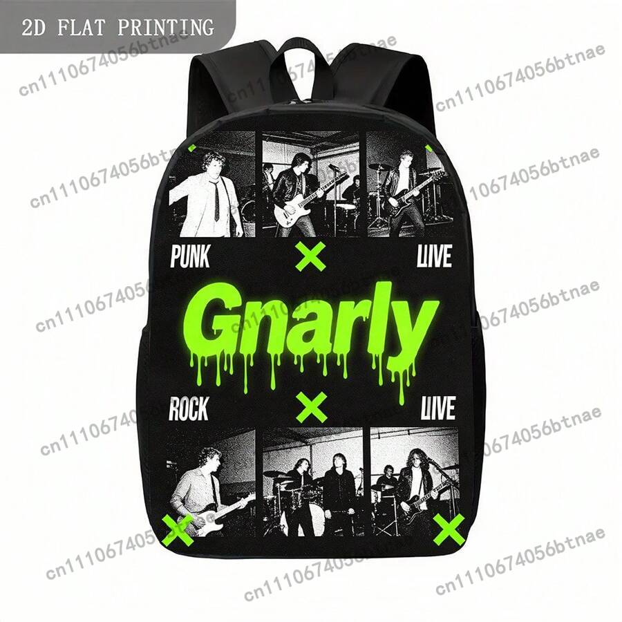Mochila de estilo casual con e - Live Rock reseña y precio